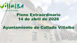 Pleno Extraordinario 14/04/2026