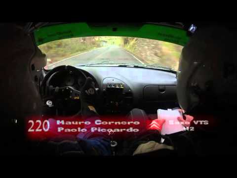 Cameracar Rally Sanremo Leggenda 2016 Cornero-Piccardo Saxo N2 2°di classe - PS6