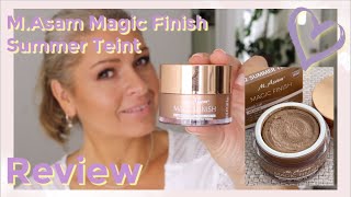 Review MAGIC Finish Mousse Makeup von M ASAM im Test I SUMMER TEINT 02 I deutsch I Mamacobeauty