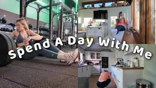Productive day as a mum of 2: gym, cooking, cleaning and catch up with me!