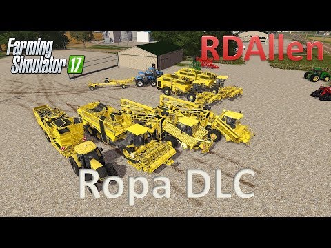 Ropa DLC Sugarbeet Harvesting - Farming Simulator 17