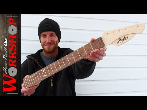 The Great Guitar Build Off 2021 EP2 | Making the neck for my Hayley Guitars Dorian