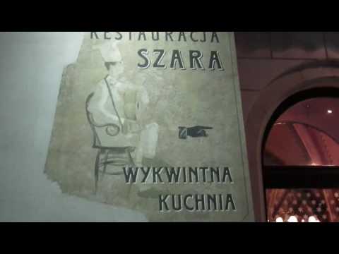 Street artist in Krakow, Poland