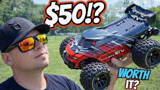 $50 Amazon Brushless Budget RC Basher LYNXOR