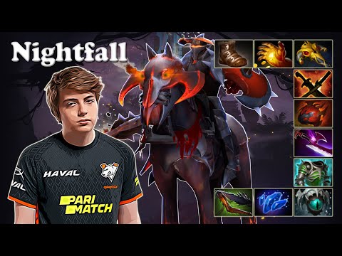 Nightfall - Chaos Knight Safelane | Dota 2 7.29d Gameplay