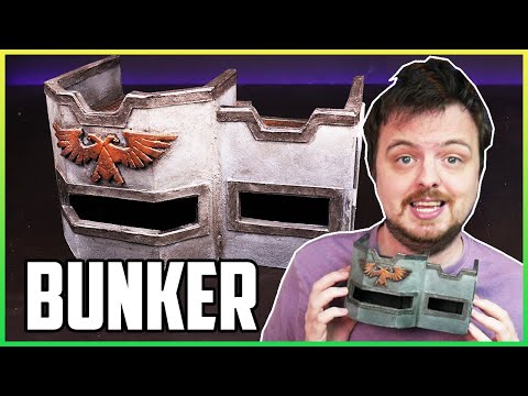 How To Make A Cheap Bunker For Warhammer 40k