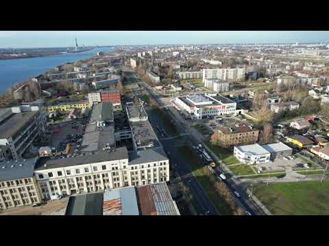 Drone video Riga Ķengarags GRIF.LV