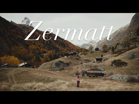 From Zermatt to Zmutt 🍂 | Cinematic Autumn Hike in Switzerland