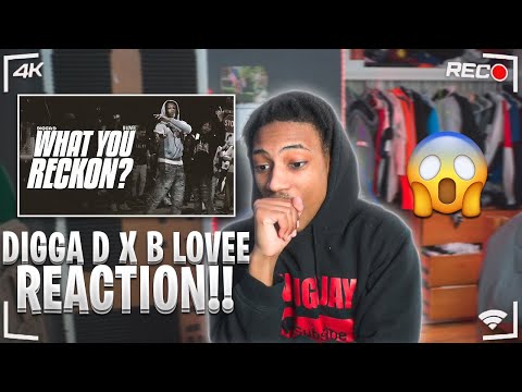 AMERICAN REACTS TO DIGGA D X B LOVEE - WHAT YOU RECKON!