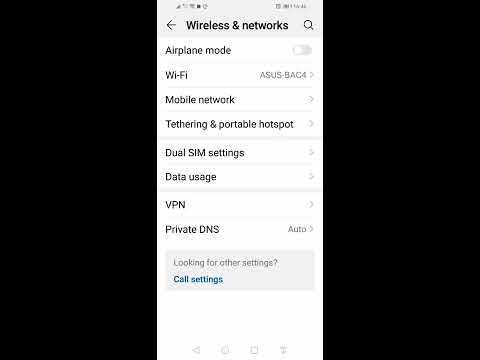 How to share Internet via Wi-Fi in Huawei and Honor smartphones