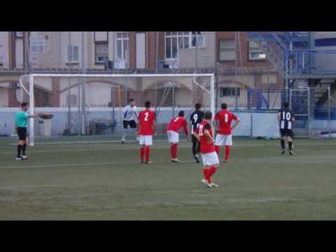 Penalty de Pitu. FC Cartagena B - Abanilla