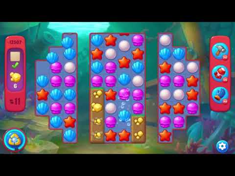 Fishdom  Level 12501 - 12510 (First Try) 🐠 + Mini Game 🐡