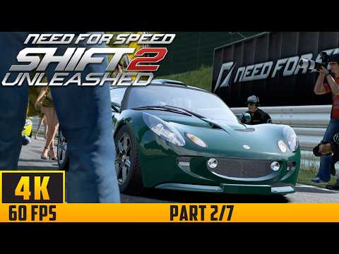Need for Speed: Shift 2 – Unleashed - Walkthrough Game - Part 2/7 (4K 60FPS) No Commentary