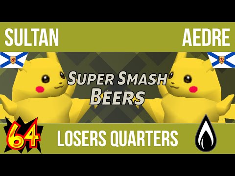 [SSBeers3] Aedre (Default Pikachu, DK) vs. Sultan (Red Pikachu) 64 Losers Quarters