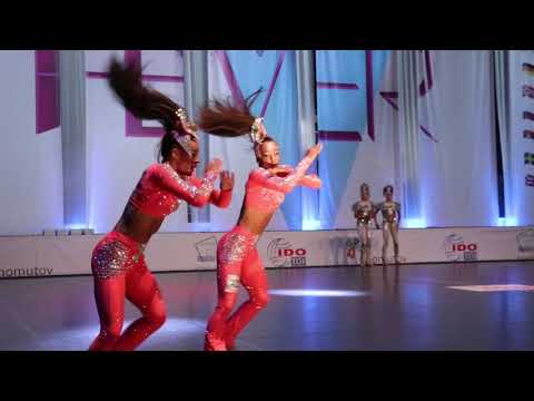 LYOVSHYNA YELYZAVETA and LYOVSHYNA DARIIA | Disco Dance World Championship 2019