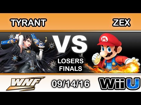 WNF 3.7 - NME | Tyrant (Bayonetta) Vs. NME | Zex (Mario) Losers Finals - Smash Wii U