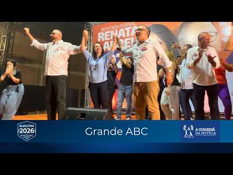Fran Silva lança campanha a deputado estadual no Pavilhão Vera Cruz, em São Bernardo