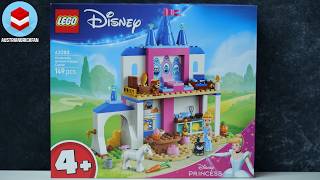 LEGO Disney 43283 Cinderella Animal Friends Castle - LEGO Speed Build Review