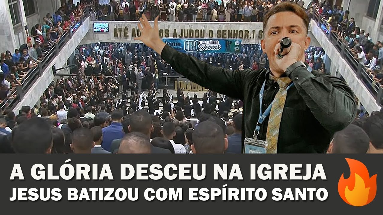 Pr. Gilmar Fiuza: Meu Deus! 😭 Olha o que Deus fez nesse culto. A unção tomou conta da igreja,