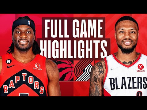 Portland Trail Blazers vs Toronto Raptors Full Game Highlights |Jan 28| NBA Regular Season 22-23