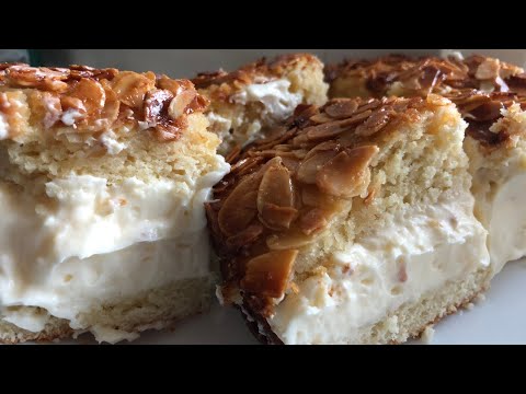 German Bienenstich (Bee Sting Cake) - Episode 367 - Baking with Eda
