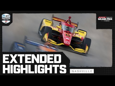 インディ2024 第19戦 ナッシュビル(市街地コース)決勝レースダイジェスト動画