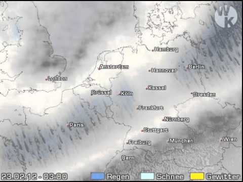 Wetterentwicklung Mitteleuropa bis Donnerstag Abend