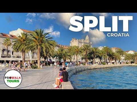 , title : 'Split, Croatia Walking Tour - 4K 60fps with Captions'