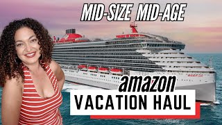 Midsize Mid Age Cruise Vacation Haul!! Virgin Voyages Edition!!!