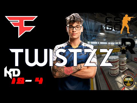 CSGO POV FaZe.TWISTZZ vs. BIG on Nuke - 18 kills