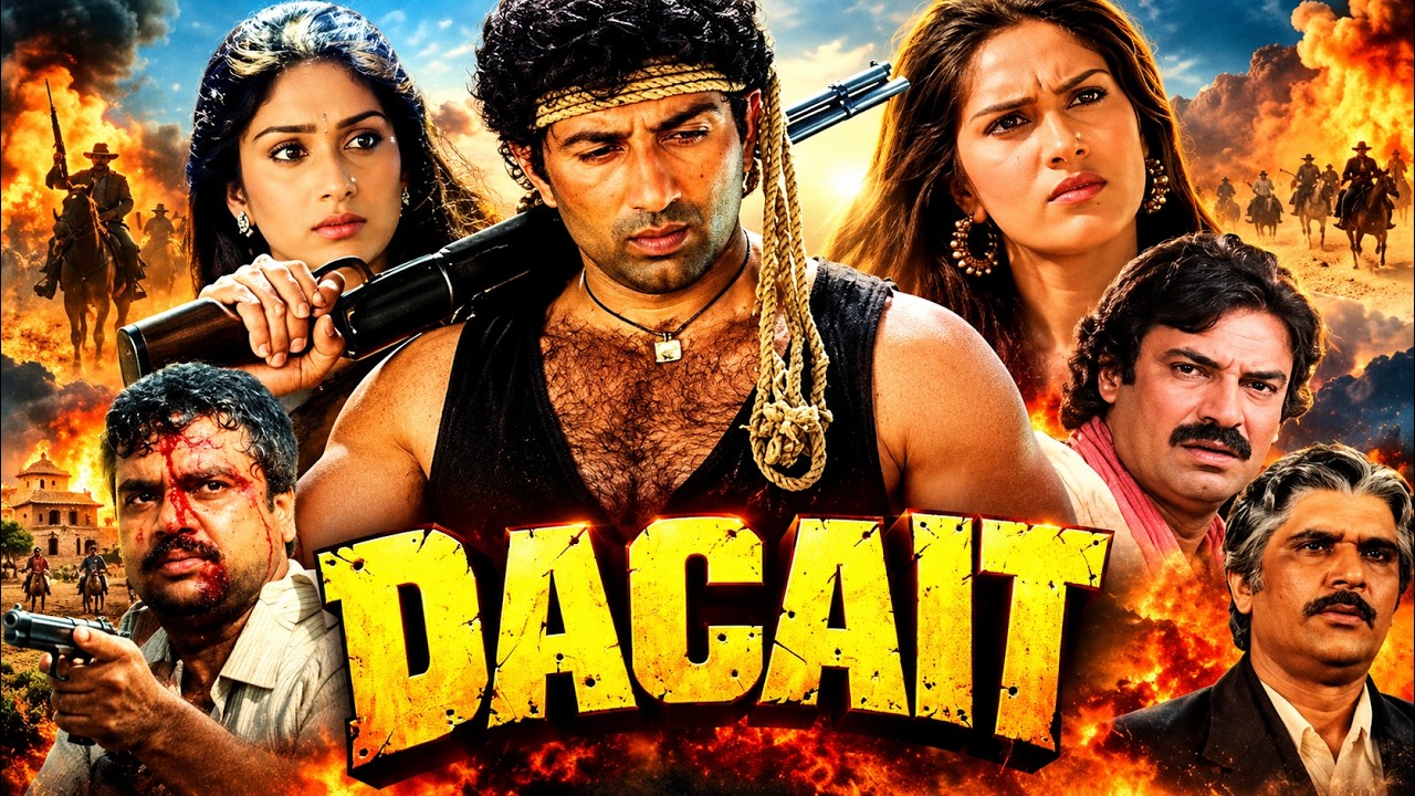 Dacait (1987) Superhit Hindi Movie Sunny Deol, Meenakshi Sheshadri, Rakhee Gulzar