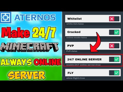 How to make 24/7 Minecraft server | How to make java + pocket server in Minecraft