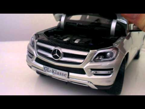 Thumbnail for 2013 Mercedes Benz GL Class X166 scale 1:18 silver by Norev by Mercedes p