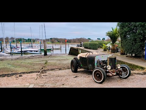 'The Leaf'  a Ratty Roadster, part twenty five,  Finally on the road !