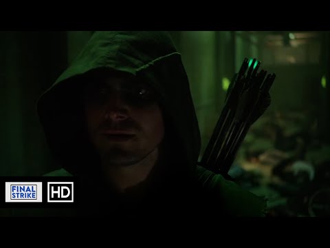 The Arrow Saves Walter Steele Scene | Arrow 1x21