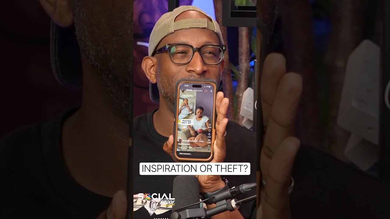 WHEN DOES INSPIRATION BECOME THEFT? #socialproofpodcast