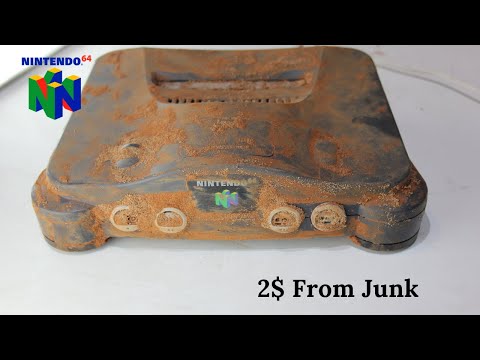Repair the original Nintendo64 - Vintage Console full restoration