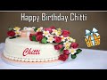 Happy Birthday Chitti Image Wishes