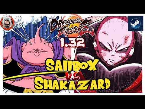 DBFZ Saiibox vs Shakazard (MajinBuu, Goku, Videl) vs (Jiren, GogetaSSB, BrolyDBS)