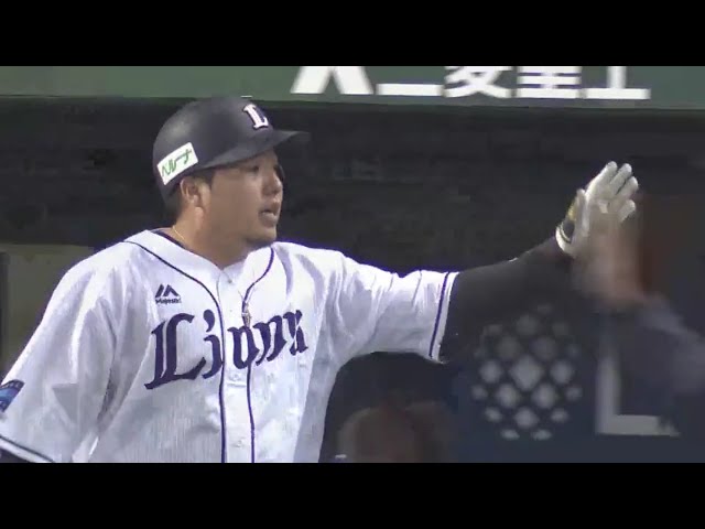 【4回裏】上段まで運んだ!! ライオンズ・山川のシリーズ2本目のHR!! 2018/10/19 パーソル CS パ final L-H