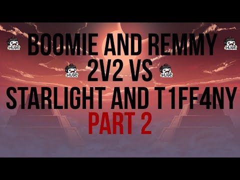 BOOMIE AND REMMY 2V2 VS STARLIGHT AND T1FF4NY (part 2)