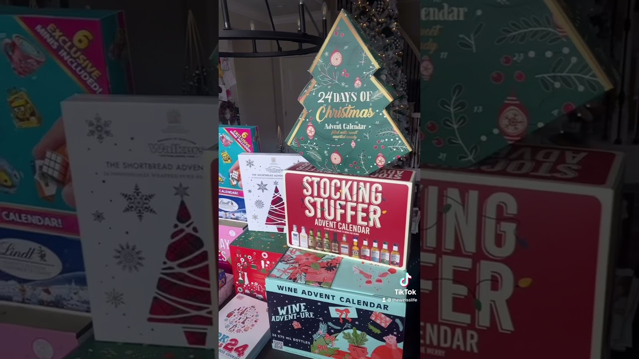 Christmas Advent Calendar REVEAL!🎁 #shorts