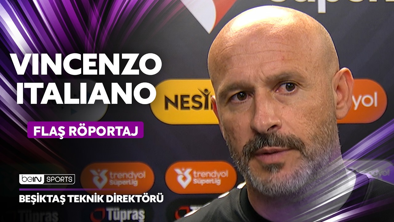 Beşiktaş - Erzurumspor FK Maçı Sonrası Vincenzo Italiano'nun Açıklamaları