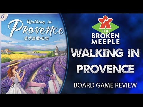 The Broken Meeple - Walking In Provence Review