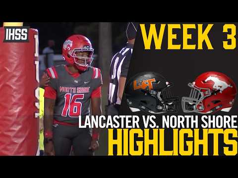 North Shore Dominates Lancaster 35-0 in Title Defense Opener