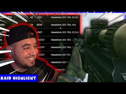 I Only Hit HEADSHOTS On Labs - Tarkov Highlights