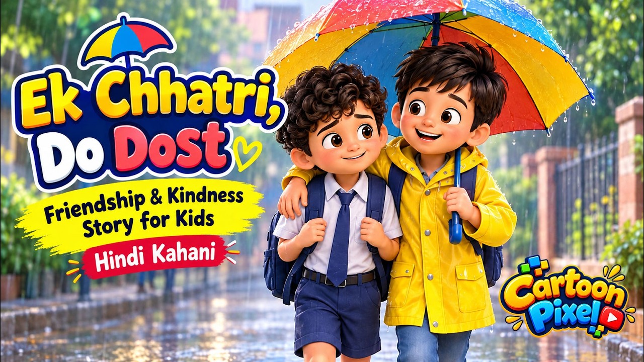 Dhruv aur Ishaan ki Dosti 🌧️ Ek Chhatri, Do Dost