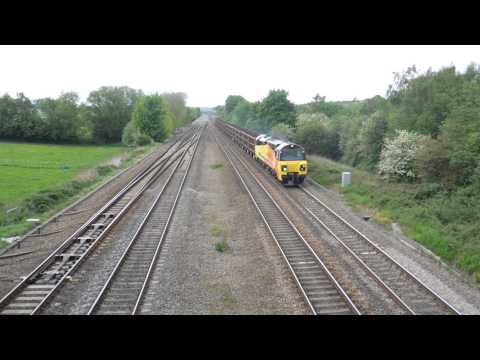 Colas 70809 on hire to Freightliner