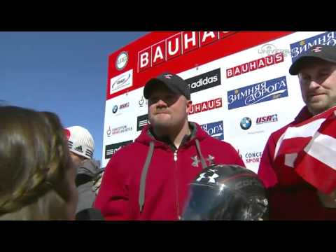 Steven Holcomb sweeps World Championship - from Universal Sports