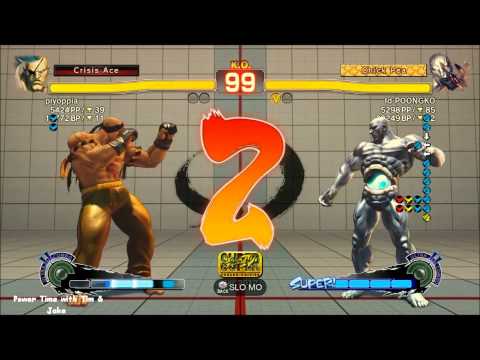 Super StreetFighter 4: Arcade Edition 2012 - piyoppia (Sagat) vs Id Poongko (Seth) - Xbox Live Match